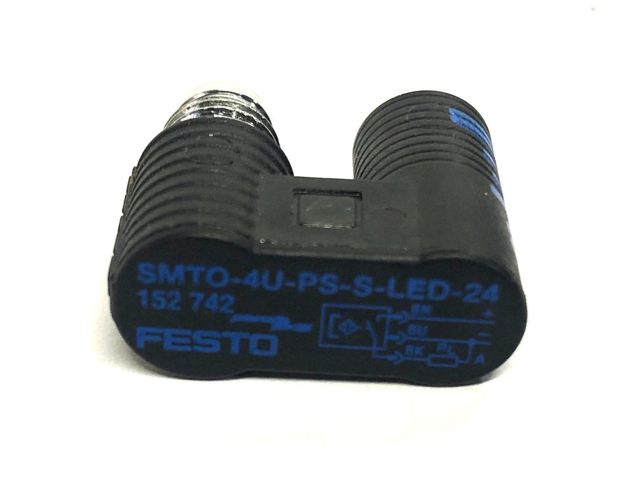Festo Inductive Proximity Switch Sensor No Manual SMTO-4U-PS-S-LED-24-152742 NOS