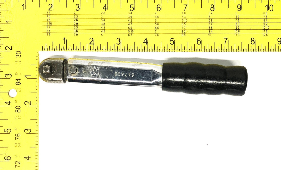 Sturtevant 1/4 Inch Drive Torque Wrench LTCS 5-50 USED