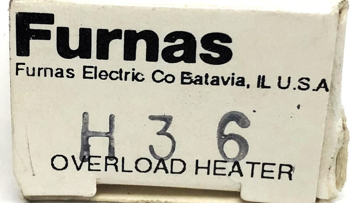 Furnas Overload Heater Element H36 NOS