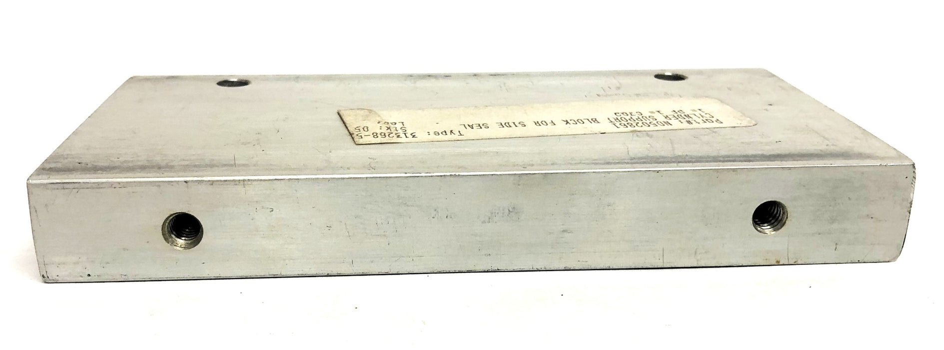 Unbranded 3x6 Inch Cylinder Support Block For Side Seal N0502861 USED