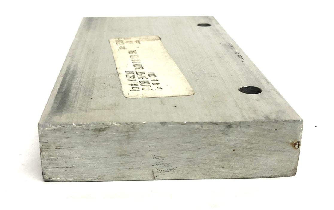 Unbranded 3x6 Inch Cylinder Support Block For Side Seal N0502861 USED