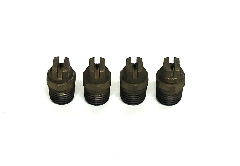 Spraying Systems Co H1/4VV Brass Standard Fan Nozzle 5008 [Lot of 4] NOS