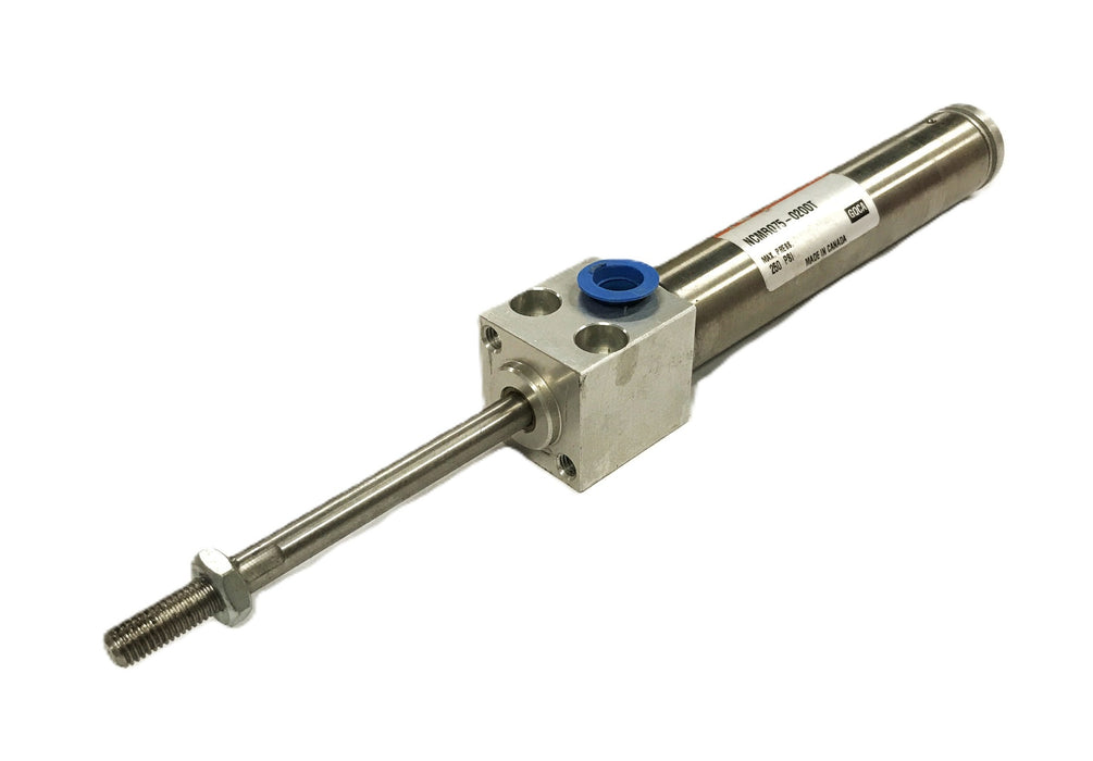 SMC Stainless Steel Pneumatic Cylinder NCMR075-0200T NOS