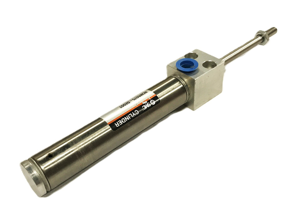 SMC Stainless Steel Pneumatic Cylinder NCMR075-0200T NOS