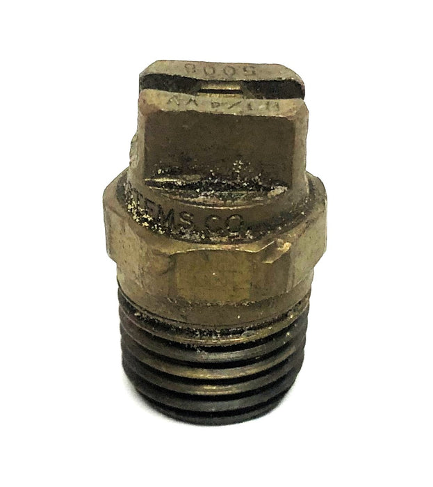 Spraying Systems Co H1/4VV Brass Standard Fan Nozzle 5008 [Lot of 4] NOS