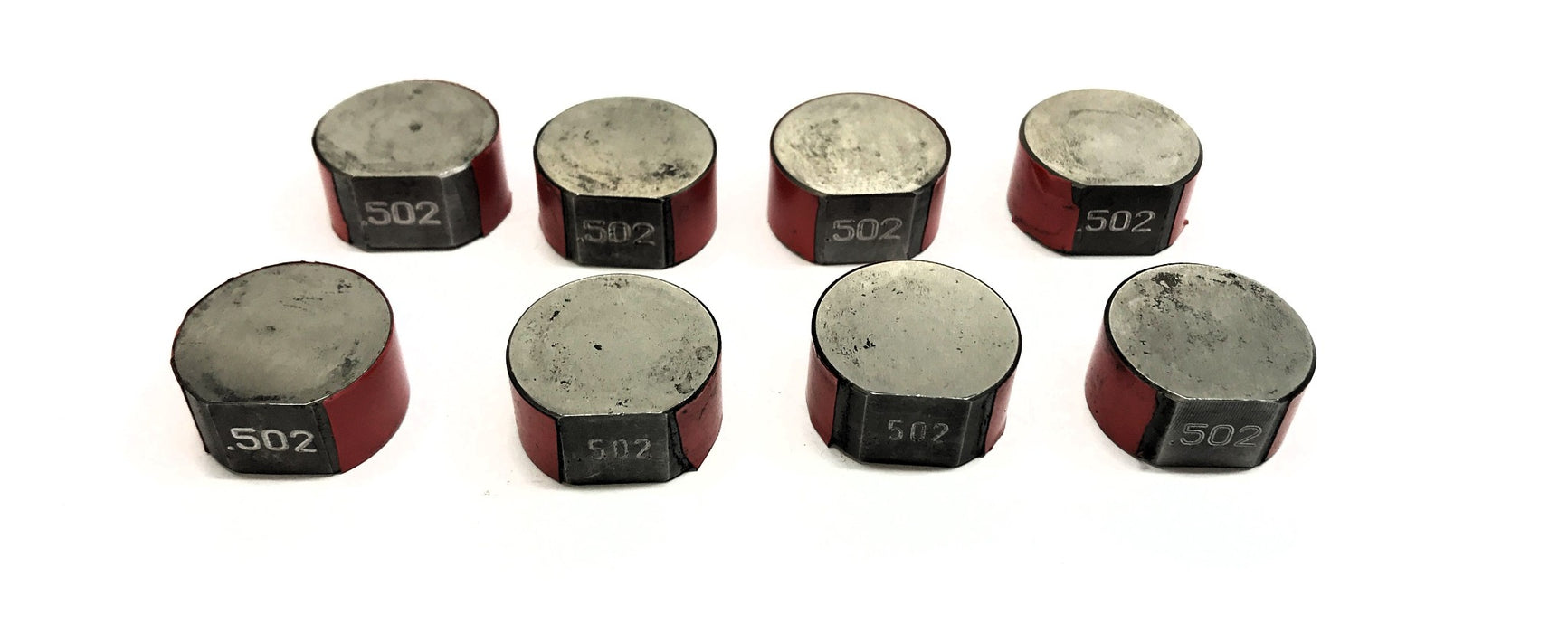Unbranded Metal Spacer W/ Bred Backing Tape For 3D Printer .502 [Lot of 8] USED