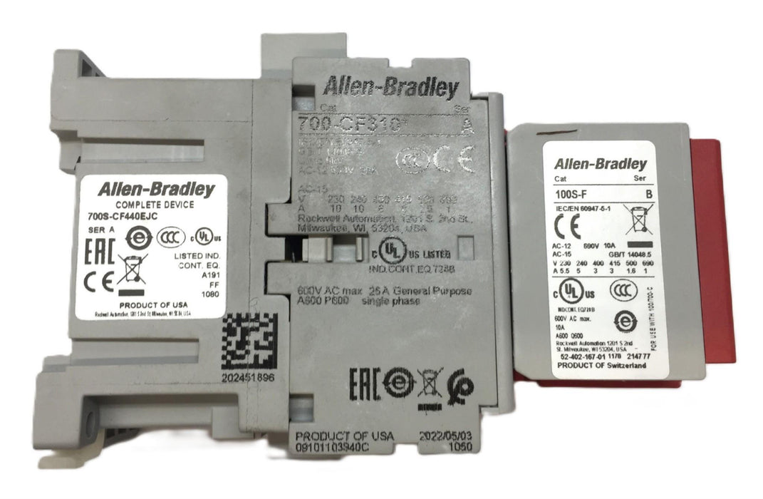 Allen Bradley Safety Control Relay 700S-CF440EJC USED