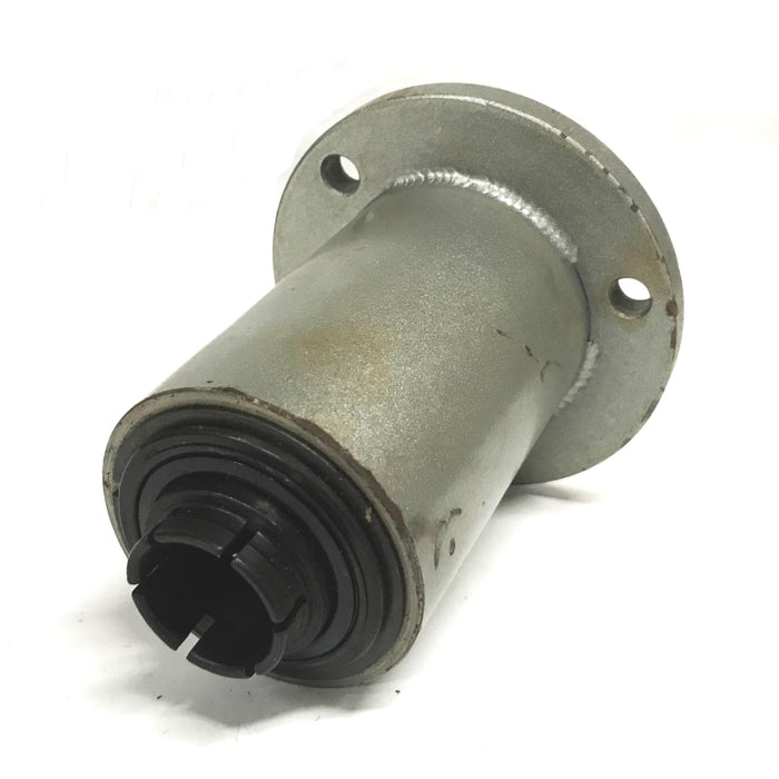 Unbranded 4 inch Round Flanged Linear Bearing with 2 Collars NOS