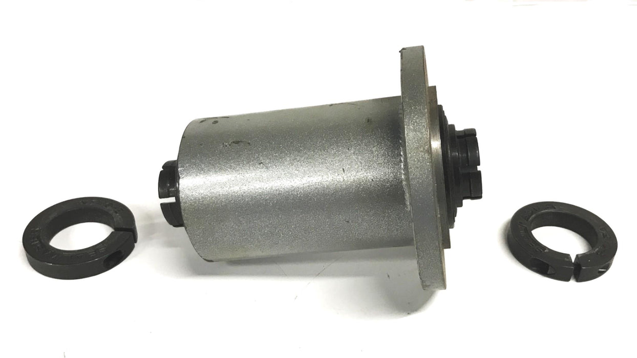Unbranded 4 inch Round Flanged Linear Bearing with 2 Collars NOS