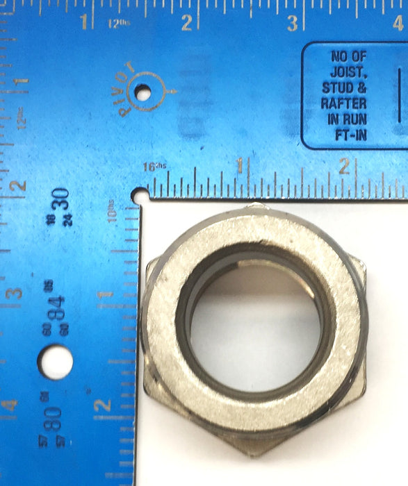 Unbranded 1-1/2" x 1" Stainless Steel Hex Bushing MB-316 (SP114) NOS