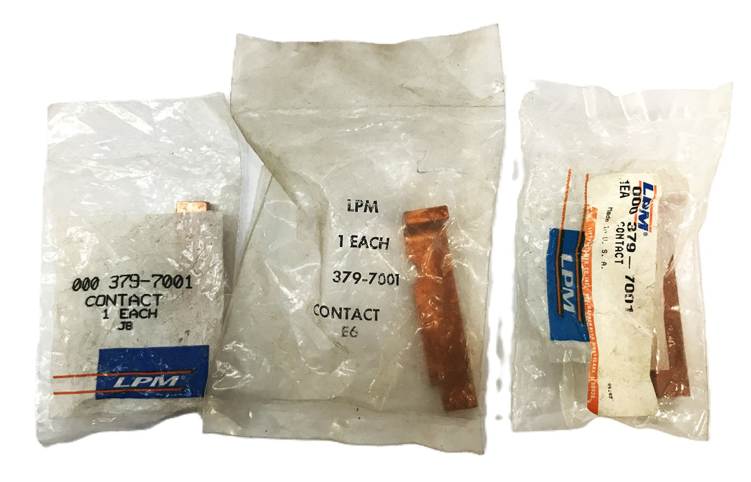 LPM Forklift Copper Contact 379-7001 [Lot of 3] NOS