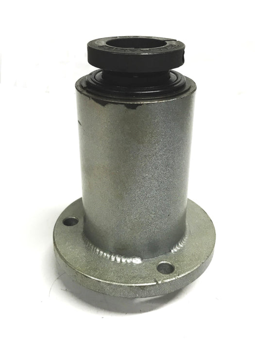 Unbranded 4 inch Round Flanged Linear Bearing with 2 Collars NOS