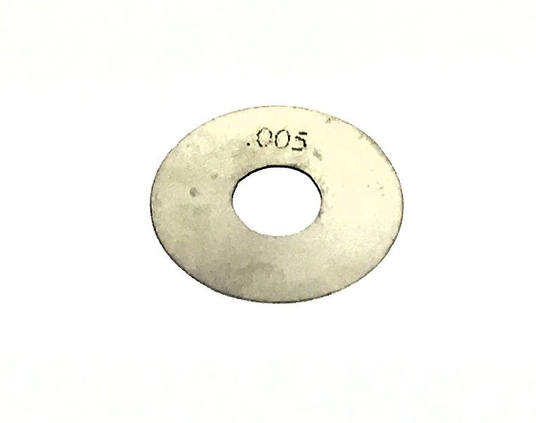 Unbranded Pack of (80) .005 Thick x 3/8 ID x 1-1/16" OD Arbor Shim 150-9467 NOS