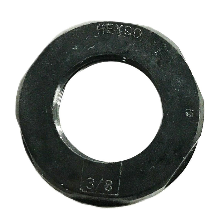 Heyco 3/8 inch Nylon Lock Nut IRV-CI-1703-PL [Lot of 65] NOS