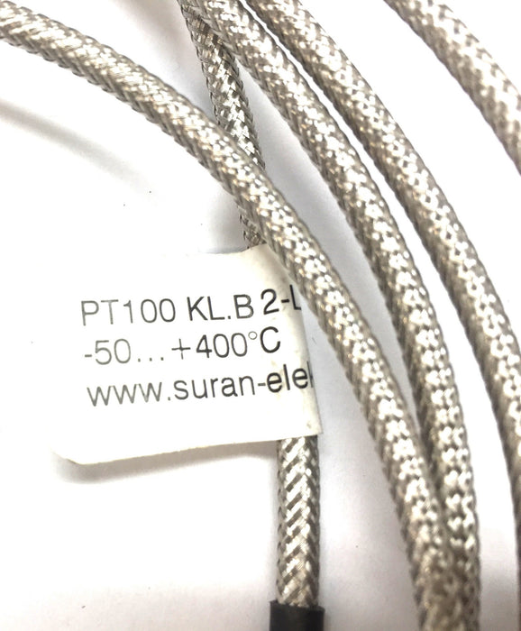 Suran-Elektronik -50/+400C Temperature Probe PT100 KL.B2-L NOS