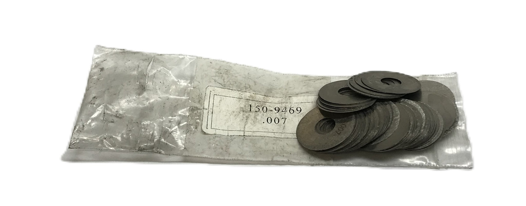 Unbranded Pack of (80) .007 Thick x 3/8 ID x 1-1/16" OD Arbor Shim 150-9469 NOS