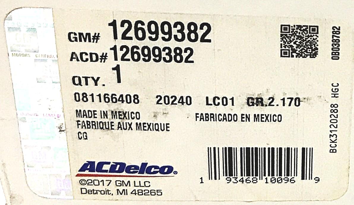 ACDelco GM OEM Ignition Coil 12699382 NOS