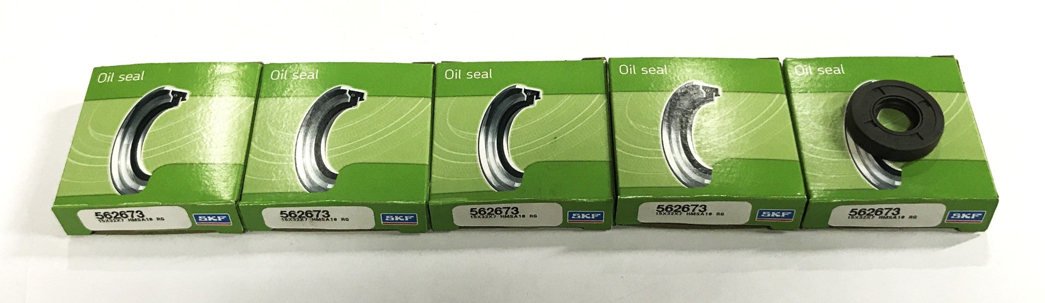 SKF 1-1/4 inch Rubber Shaft Seal 562673 [Lot of 5] NOS