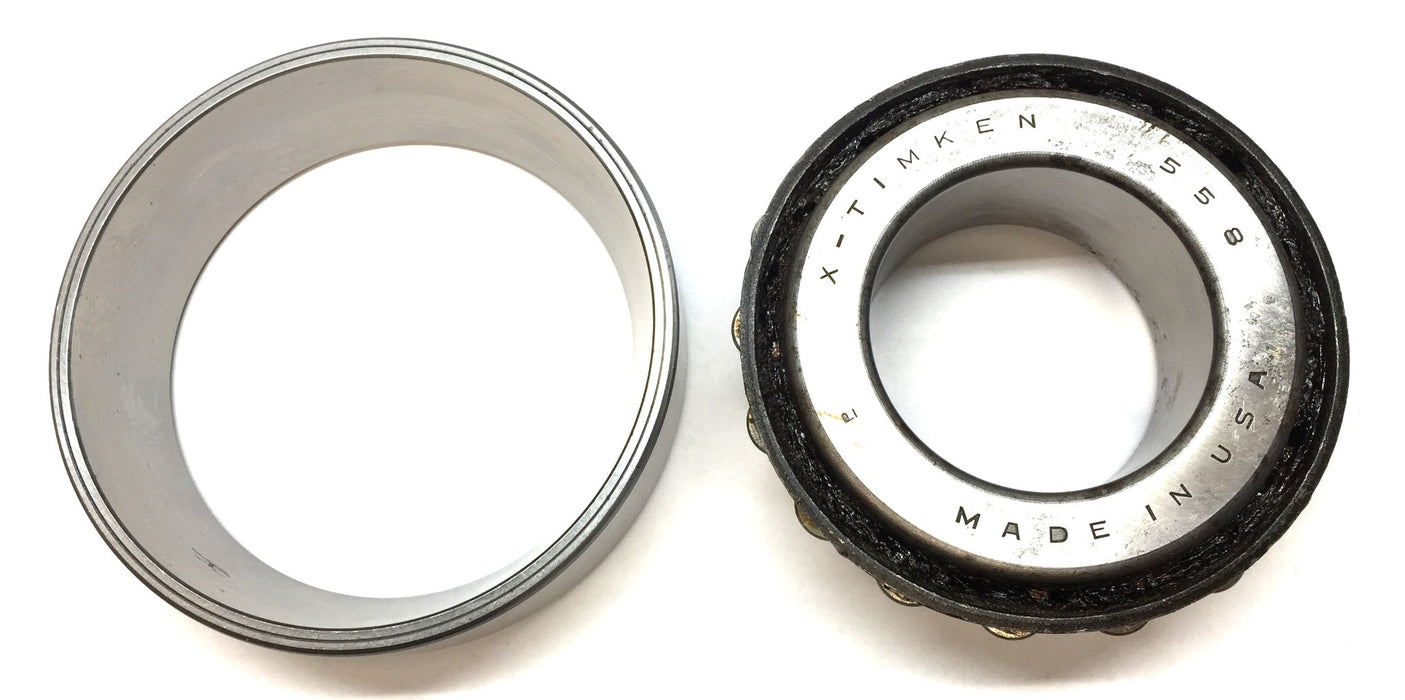 Timken Tapered Cylindrical Bearing Assembly 558 (553X) NOS