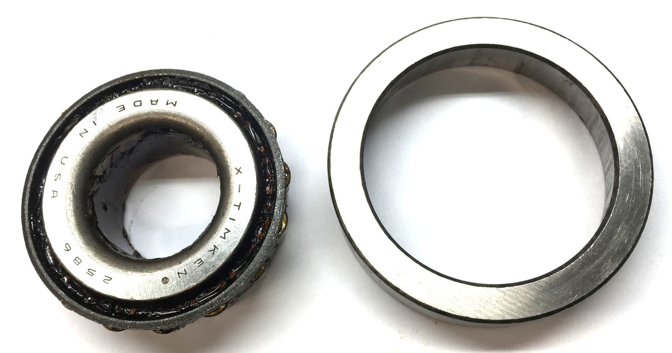 Timken Tapered Cylindrical Roller Bearing Cone and Cup Assembly 2586 (2525) NOS