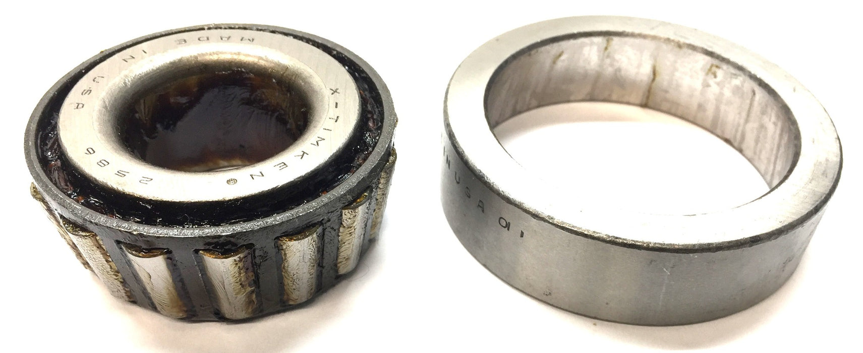 Timken Tapered Cylindrical Roller Bearing Cone and Cup Assembly 2586 (2525) NOS