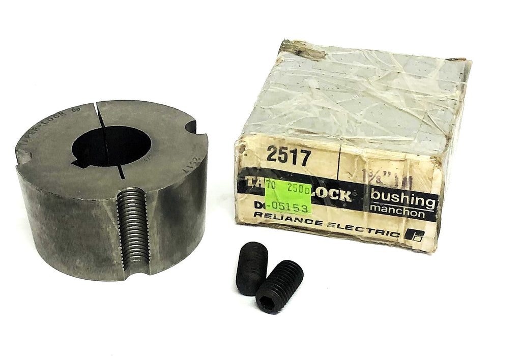 Dodge Taper-Lock Split Bushing With Set Screws 2517X1-3/8 NOS