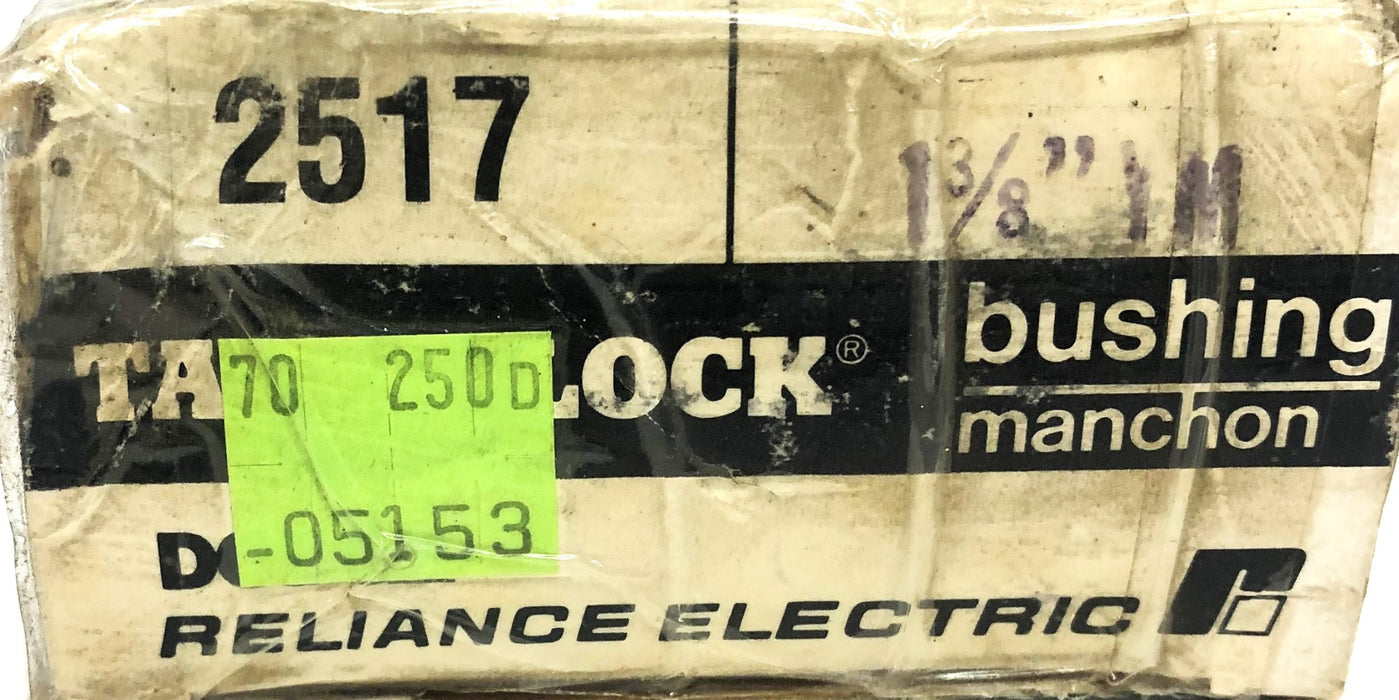 Dodge Taper-Lock Split Bushing With Set Screws 2517X1-3/8 NOS