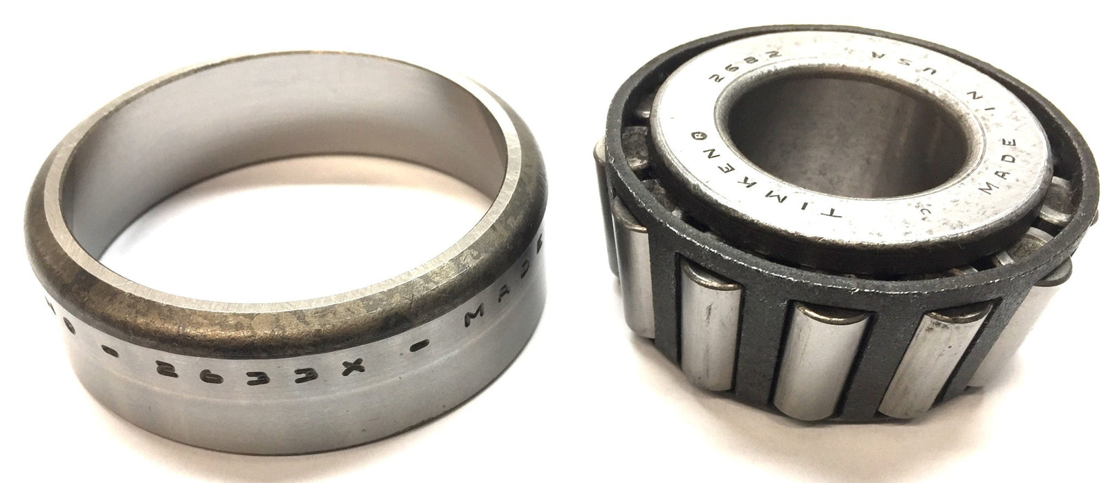 Timken Tapered Cylindrical Roller Bearing Cone and Cup Assembly 2682 (2633X) NOS