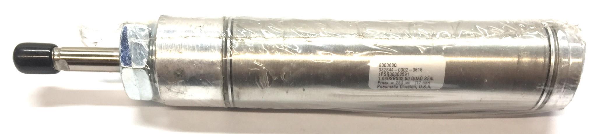 Joseph Machine Pneumatic Cylinder 800063Q (332844-0002-0515) NOS