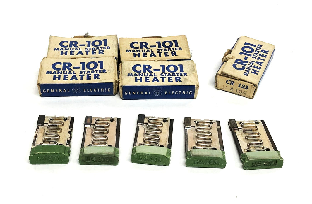 General Electric Thermal Overload Heater Element CR123H4.10A [Lot of 5] NOS