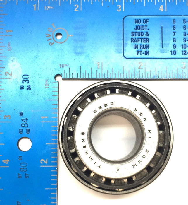 Timken Tapered Cylindrical Roller Bearing Cone and Cup Assembly 2682 (2633X) NOS