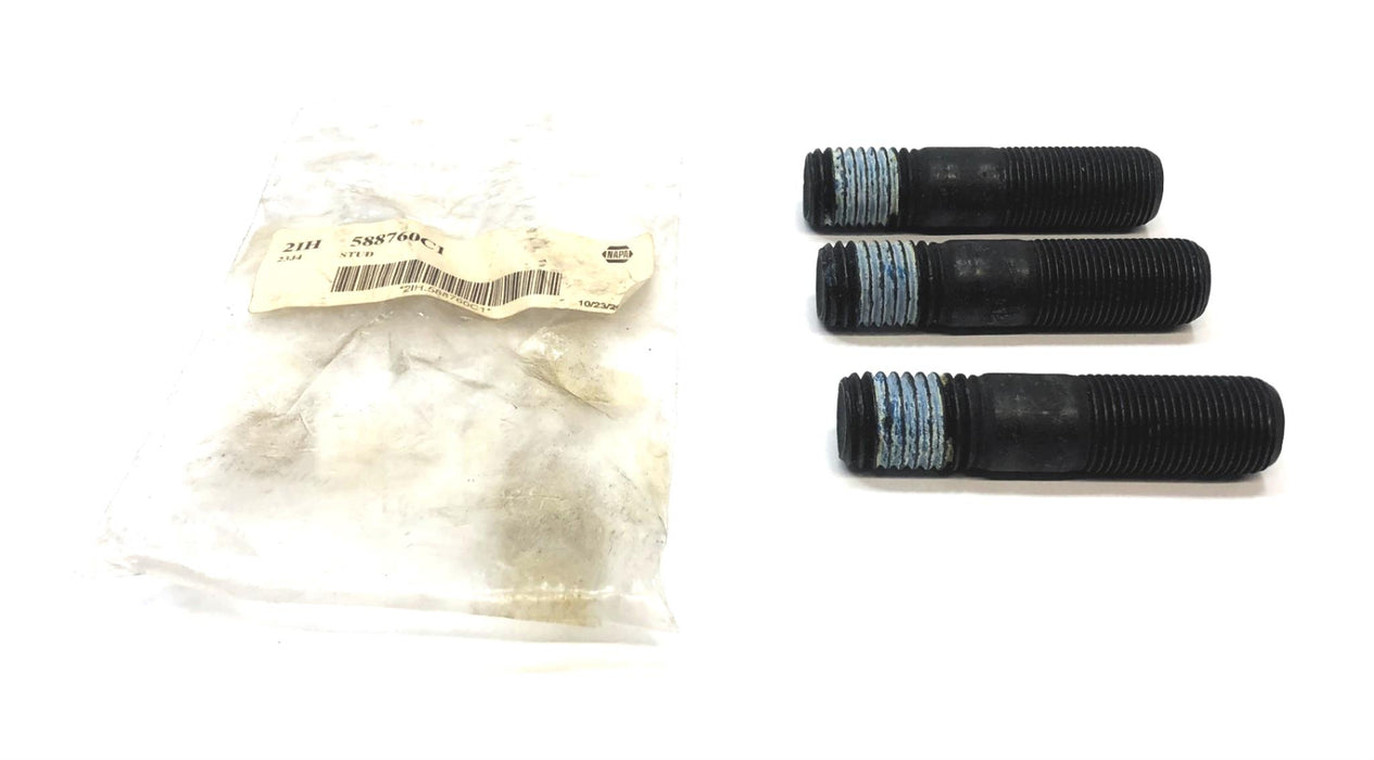 International Wheel Hub Axle Stud 588760C1 [Lot of 3] NOS