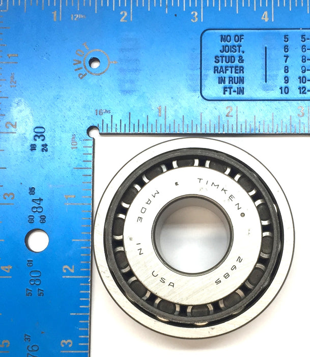 Timken Tapered Cylindrical Roller Bearing Cone and Cup Assembly 2685 (2631) NOS