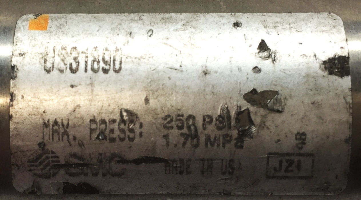 SMC Pneumatic Cylinder US31890 USED