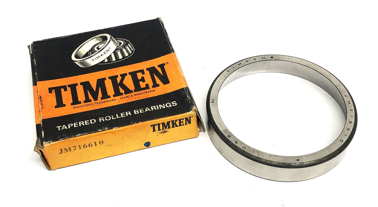Timken Tapered Roller Bearing Cup JM716610 NOS