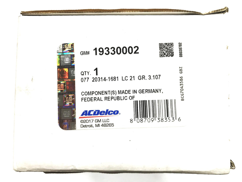ACDelco GM Nitrogen Oxide Sensor 19330002 NOS