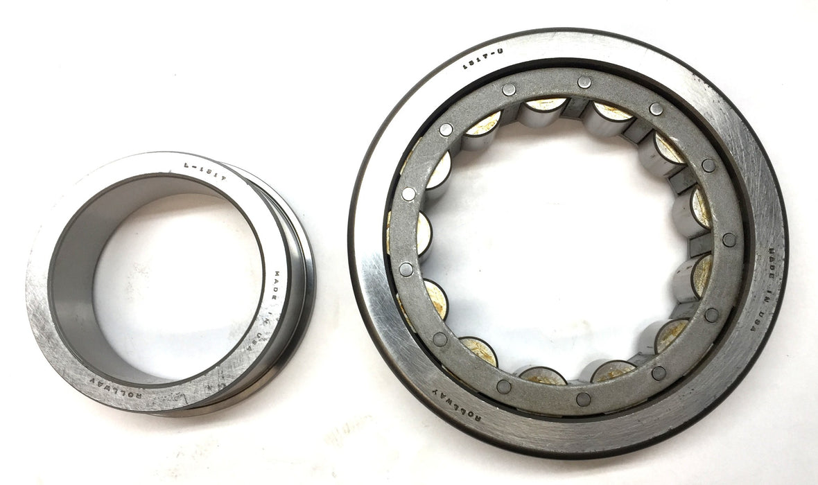 Rollway Cylindrical Radial Roller Bearing Assembly w/Inner Ring Race 1317-U NOS