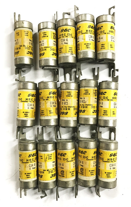 G & C HRC II-C C1A-6 Fuse 106-M1985 [Lot of 15] NOS