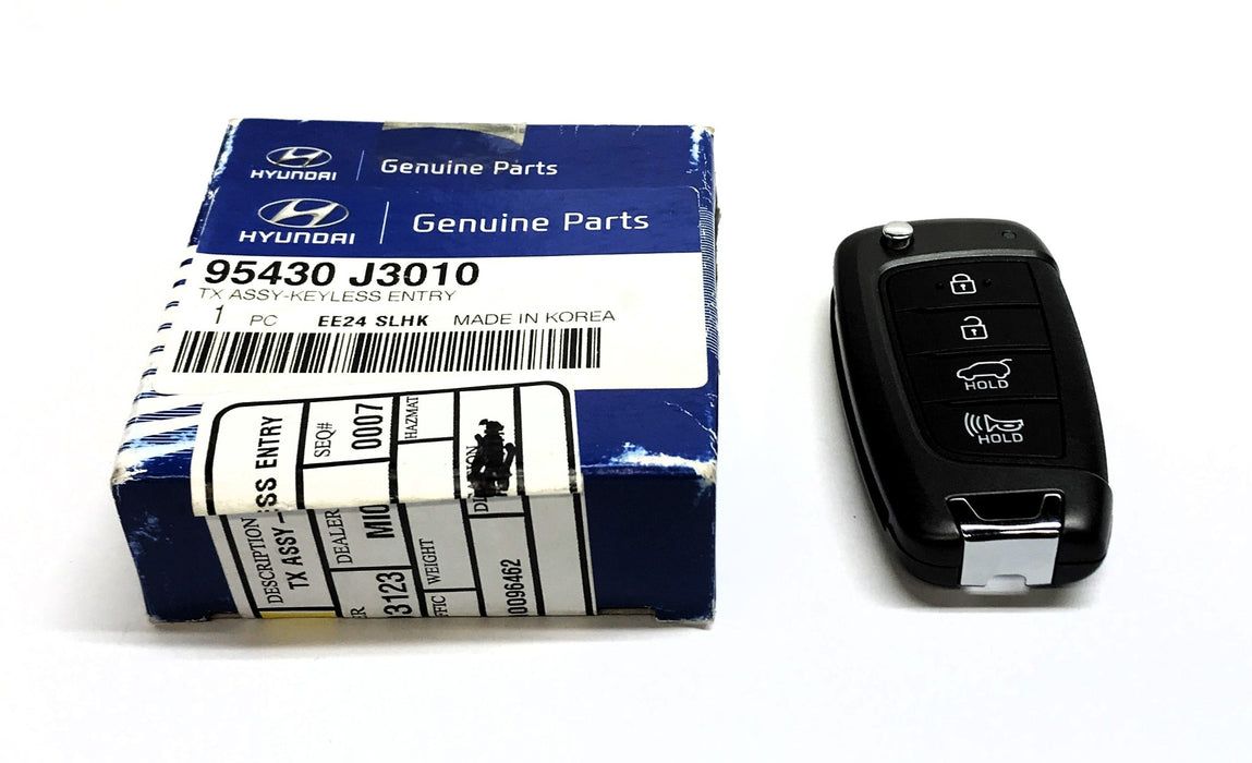 Hyundai 4 Button Keyless Entry Key Fob (No Key Blank) 95430-J3010 NOS