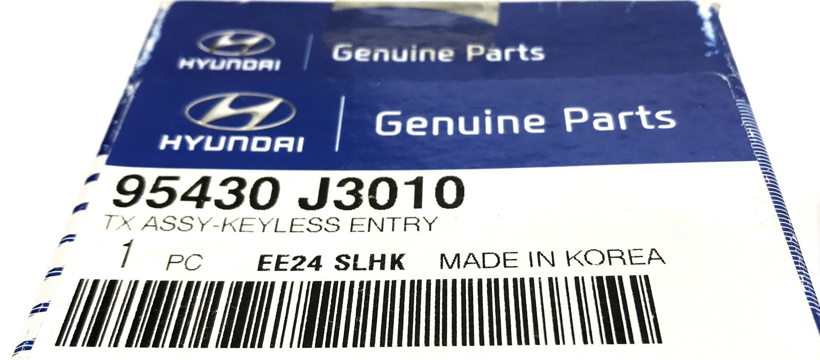 Hyundai 4 Button Keyless Entry Key Fob (No Key Blank) 95430-J3010 NOS