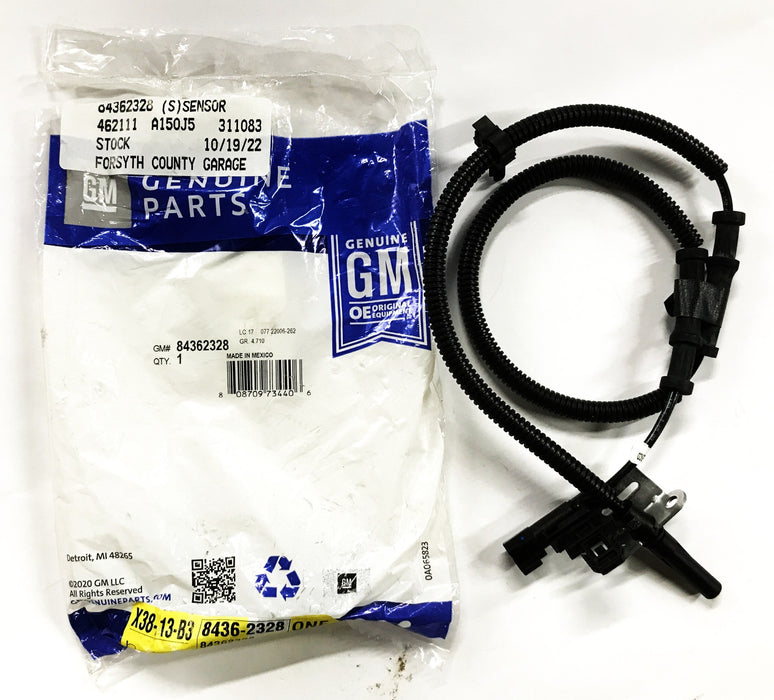 GM OEM ABS Wheel Speed Sensor 84362328 NOS