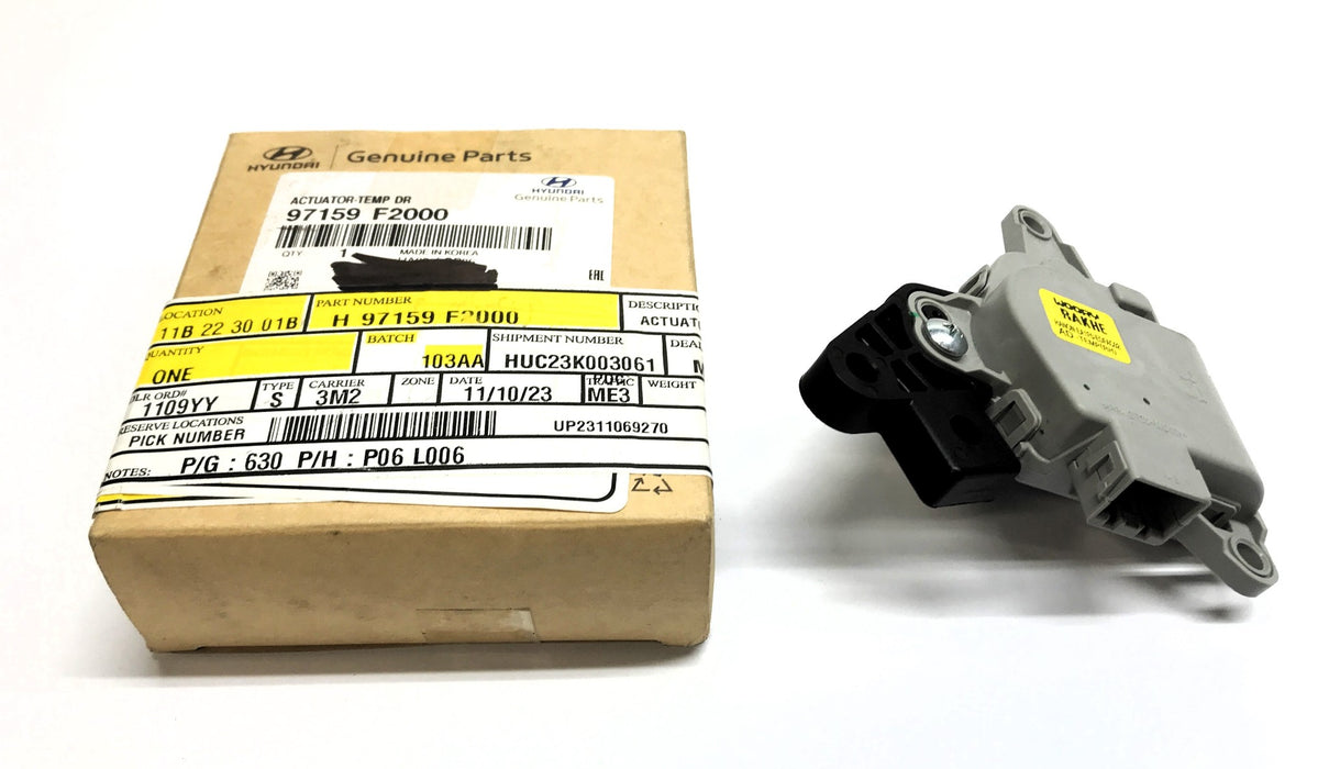 Hyundai Temperature Door Actuator 97159-F2000 NOS