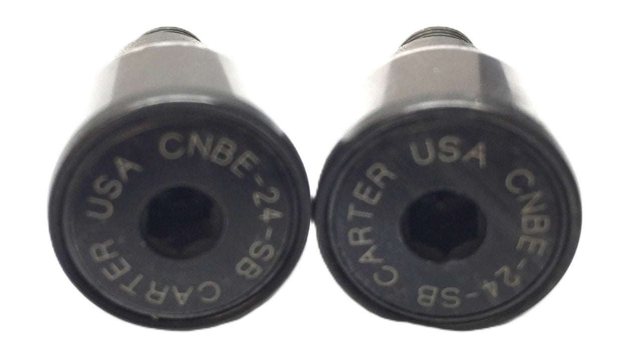 Carter 3/4" Eccentric Cam Follower CNBE-24-SB [Lot of 2] USED