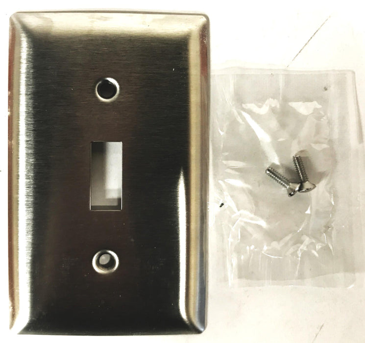Pass & Seymour Stainless Steel Toggle Switch Wall Plate SS1 [Lot of 15] NOS