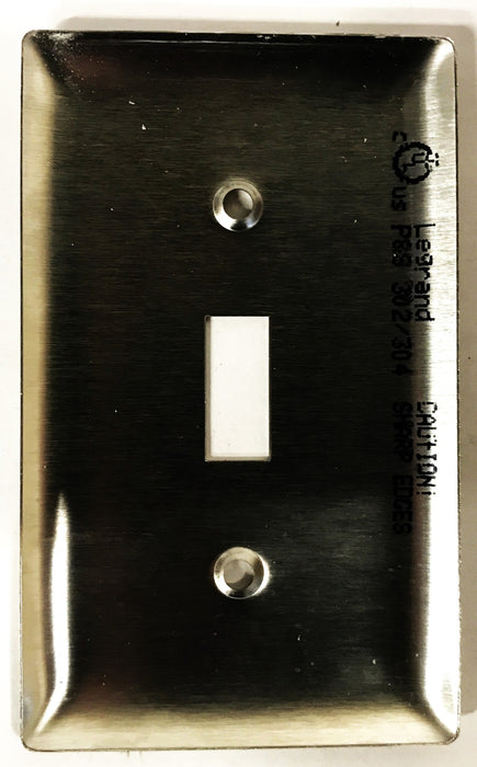 Pass & Seymour Stainless Steel Toggle Switch Wall Plate SS1 [Lot of 20] NOS