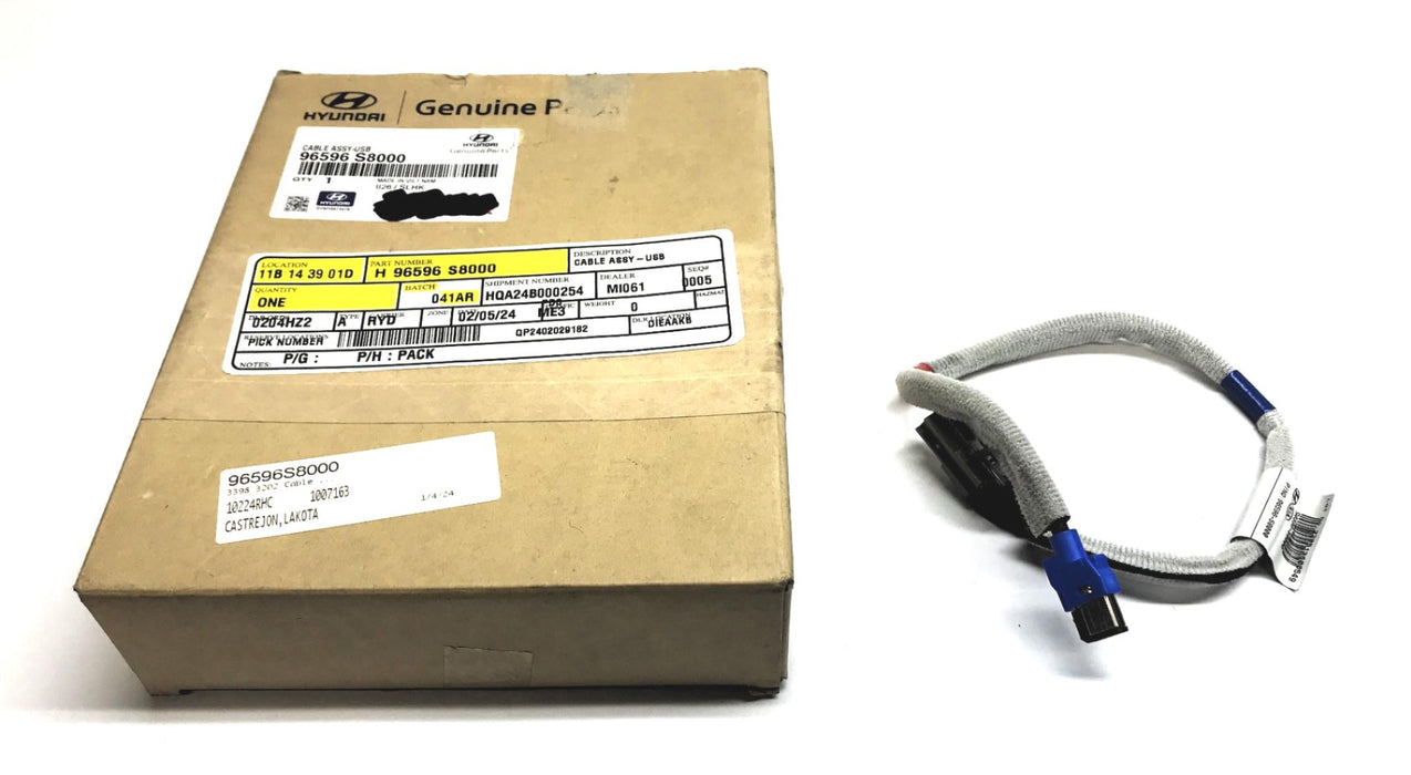 Hyundai USB Cable Assembly 96596-S8000 NOS