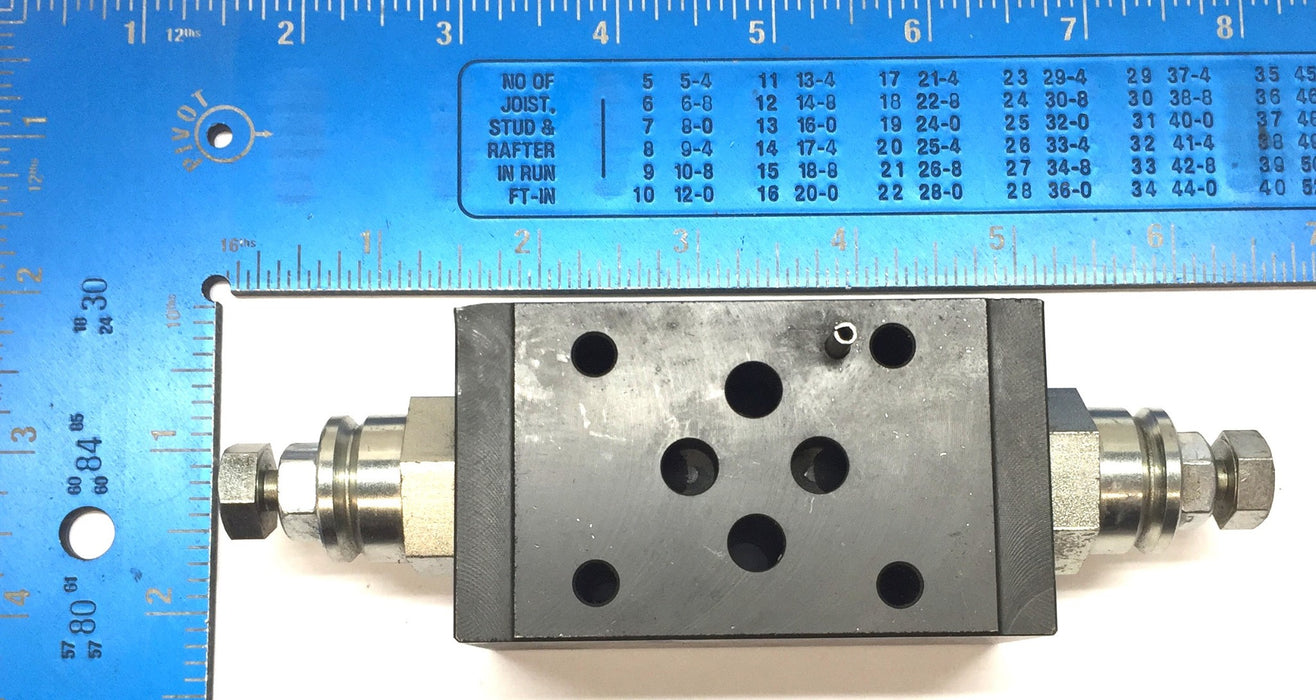 Continental Hydraulics Flow Control Valve F03MSV-NDC-AC-D USED