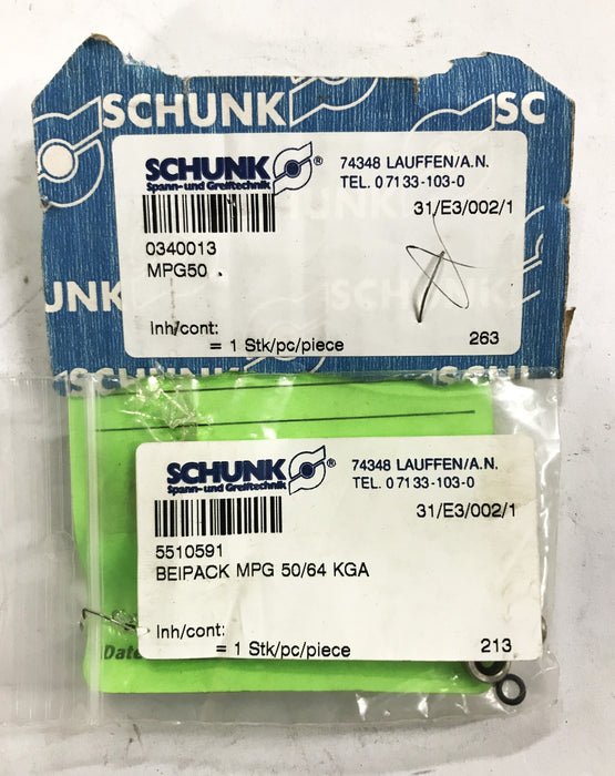 Schunk Parallel Gripper MPG50-340013 NOS
