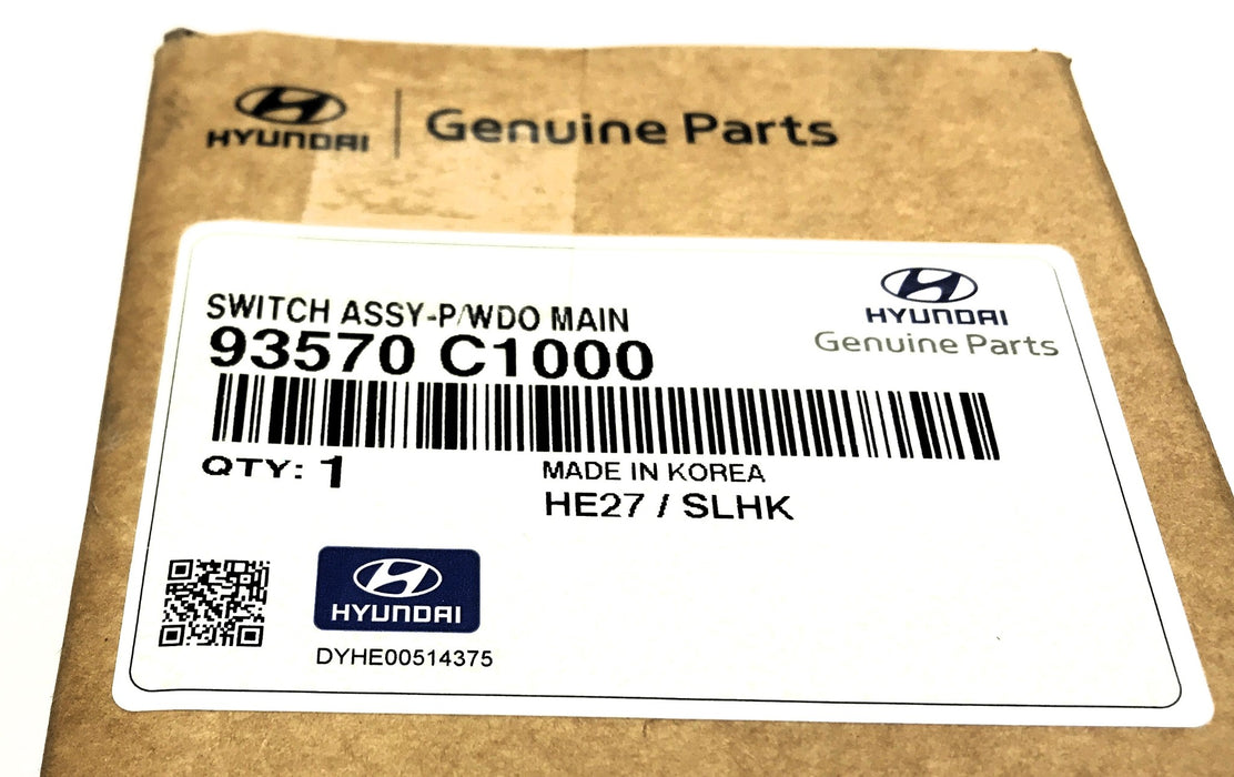 Hyundai Power Window Main Switch Assembly 93570-C1000 NOS