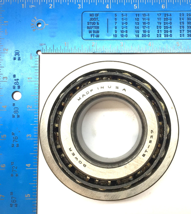 Bower Tapered Roller Bearing Cone and Cup Assembly BT-537 (BT-532-A) NOS